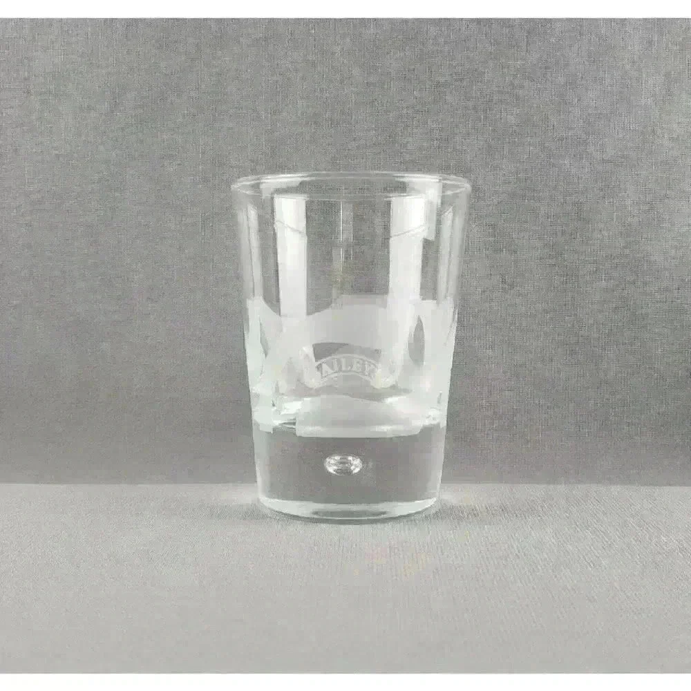 Bailey's On The Rocks Old Fashioned Drinking Glass Art Glass Controlled Bubble